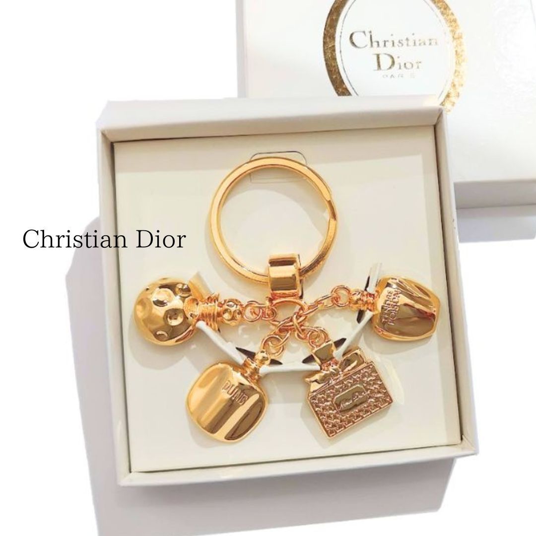 Christian Dior パフュームボトル チャーム キーホルダー 非売品 Christian Dior パフュームボトル チャーム キーホルダー 非売品