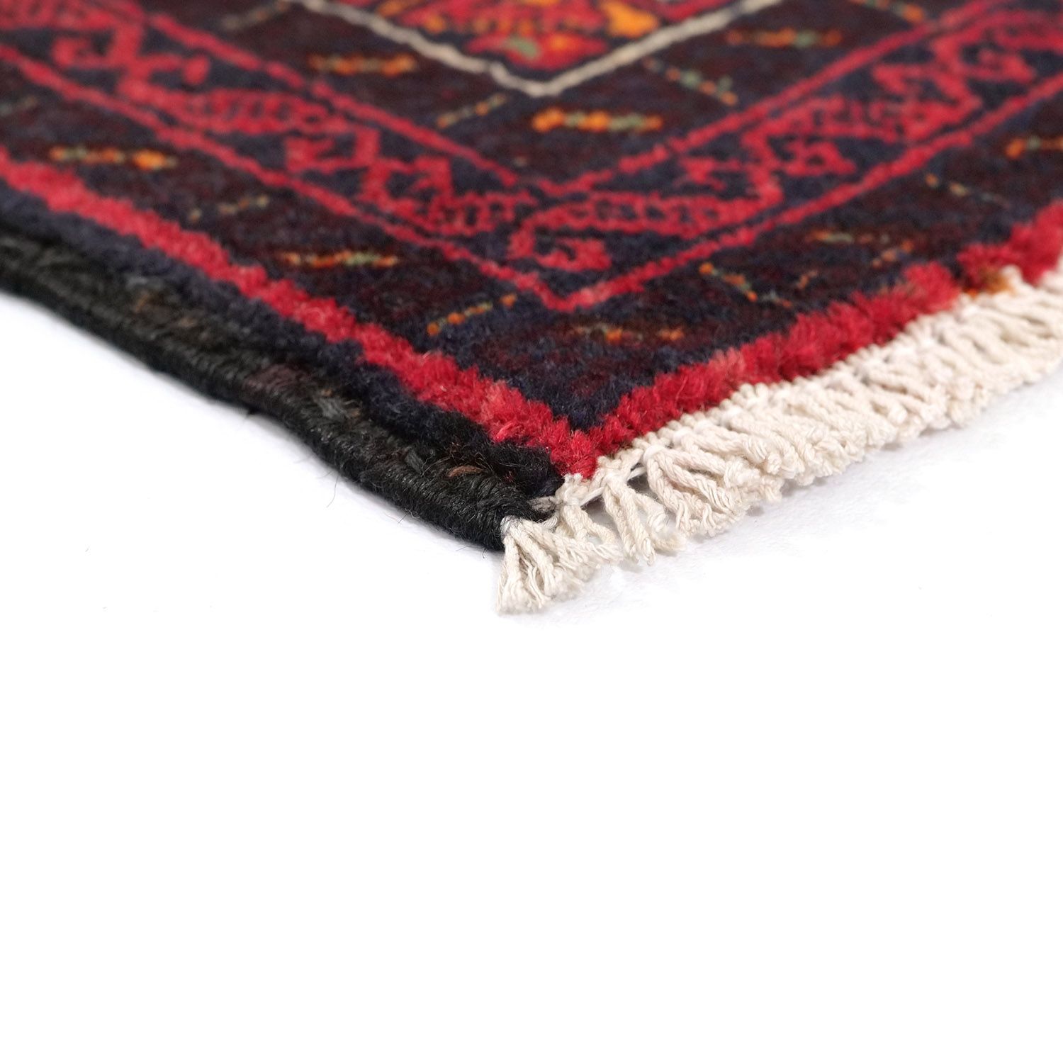 バルーチ 1960年代 1600×650mm セミアンティーク エルサリギュル 手織り - carpet-アンティークペルシャ絨毯 ヴィンテージラグ専門店 MARWIL-DEMENAGEMENTS_CH