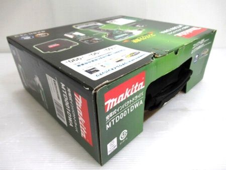 マキタ makita 充電式インパクトドライバ MTD001DWA 中国製 通電OK