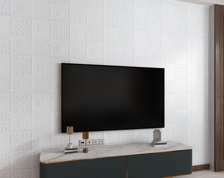 人気美品☆ 汚い防止 背景壁 3D立体レンガ模様壁紙 エコ素材 120cm*20m カビ防止 防水 k070/71 50枚 60cm×60cm 背景壁 3D立体レンガ模様壁紙 防水 汚い防止 カビ