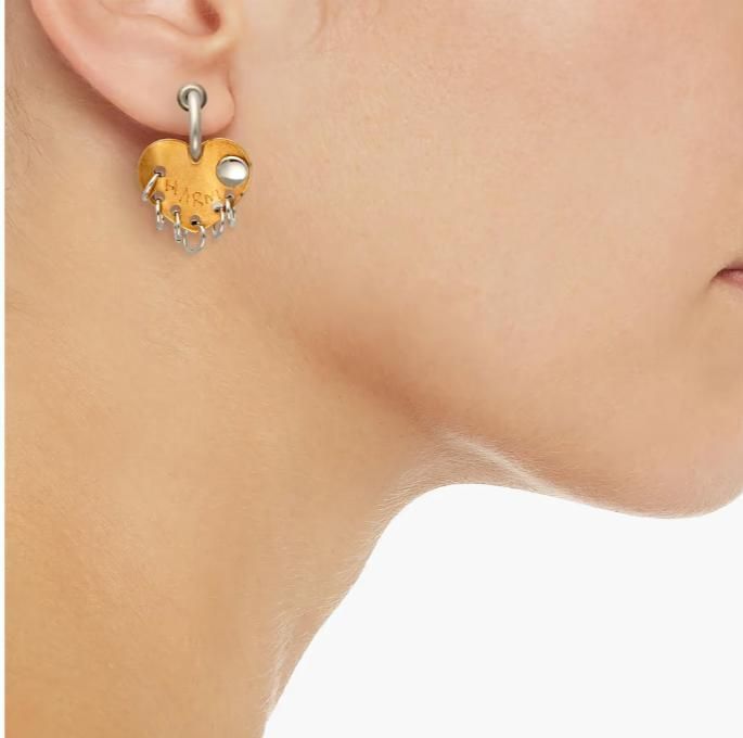 【MARNI】ハート バーニッシュド ピアス MARNI】ハート バーニッシュド ピアス MARNI（マルニ）ピアス