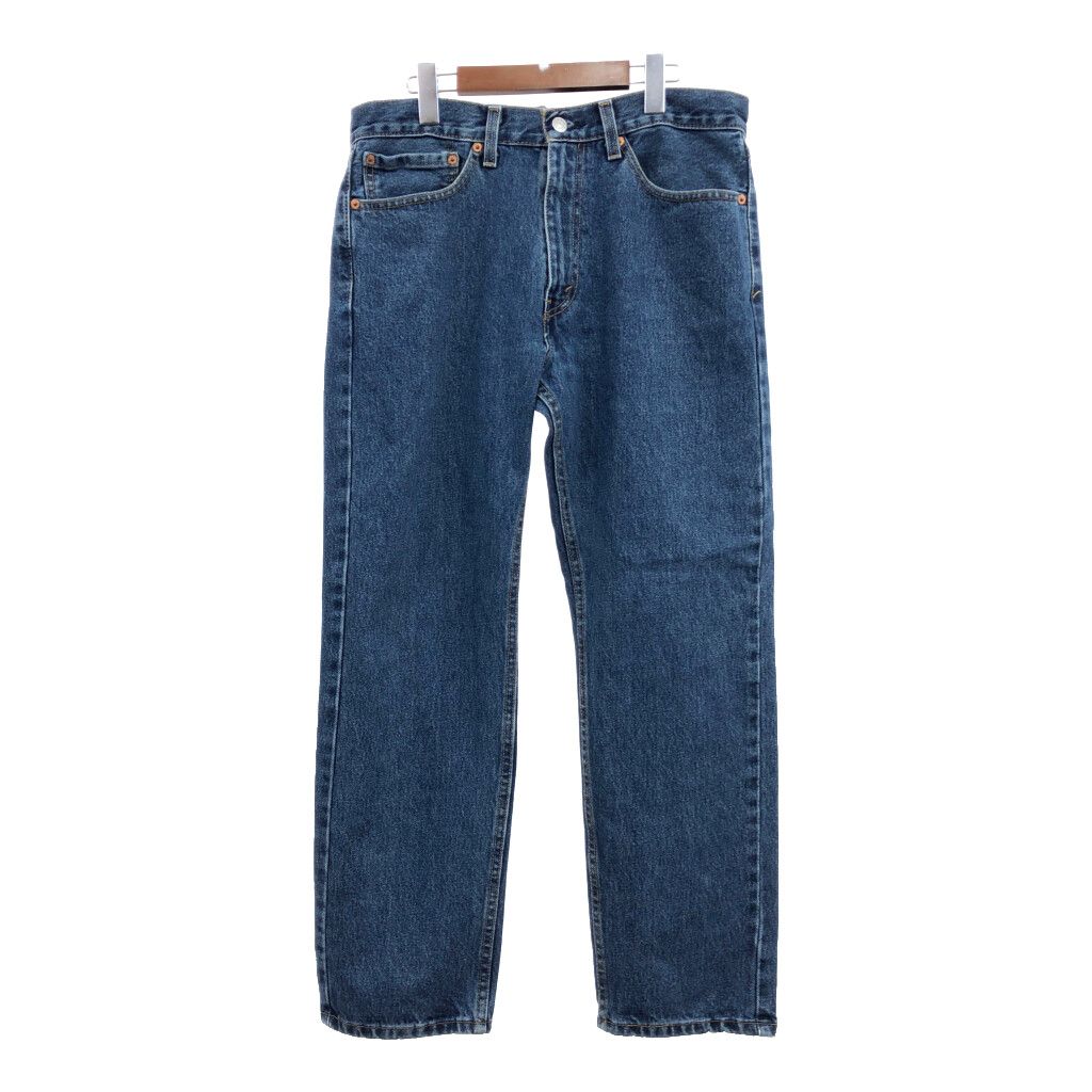 Levi's リーバイス 505 デニムパンツ アメカジ ブルー (メンズ W34 L29) 中古 古着 Q6943