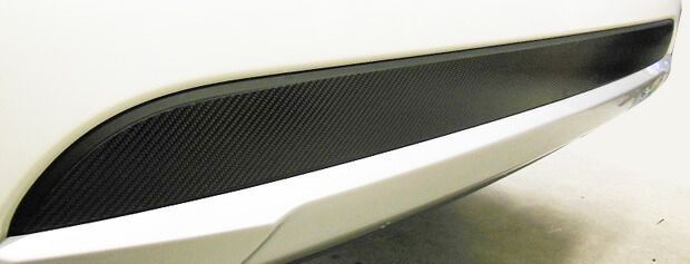 【全国送料無料！】ハセプロ　マジカルカーボン　リアバンパーガーニッシュ　三菱　アウトランダー GF7W/GF8W　（2015/6〜 MC後のみ）ブラック/ シルバー/ ガンメタ/ レッド/ ピンク/ ブルー