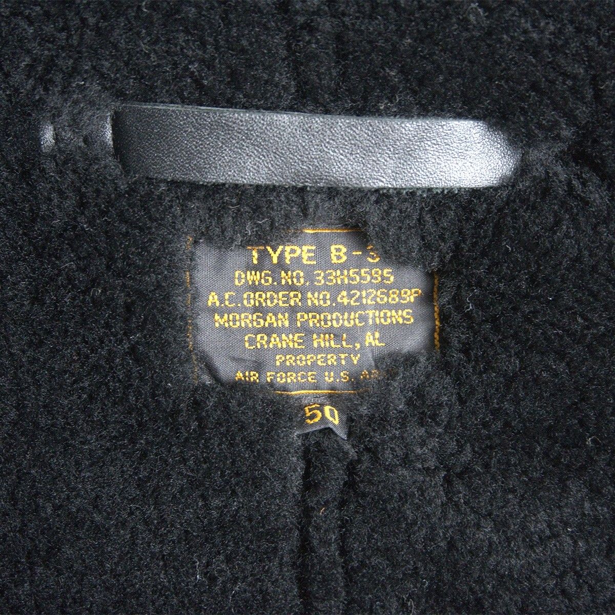 ビッグサイズ50】MORGAN PRODUCTIONS【B-3 ムートンボンバー