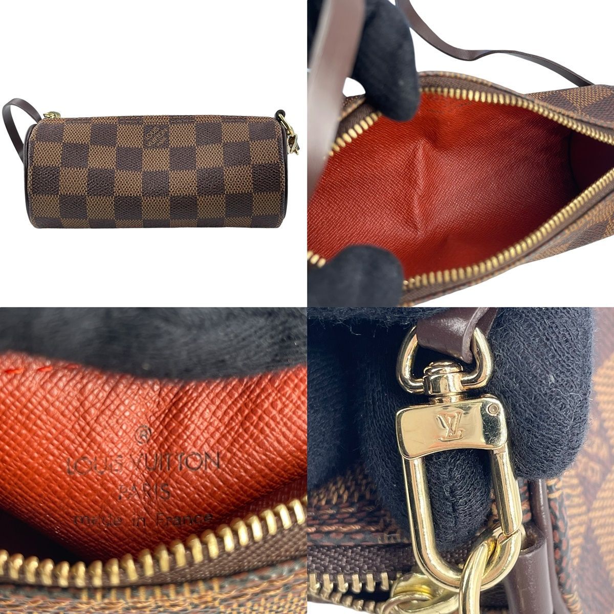 中古】LOUIS VUITTON ルイ・ヴィトン N51303 ダミエ パピヨン 30