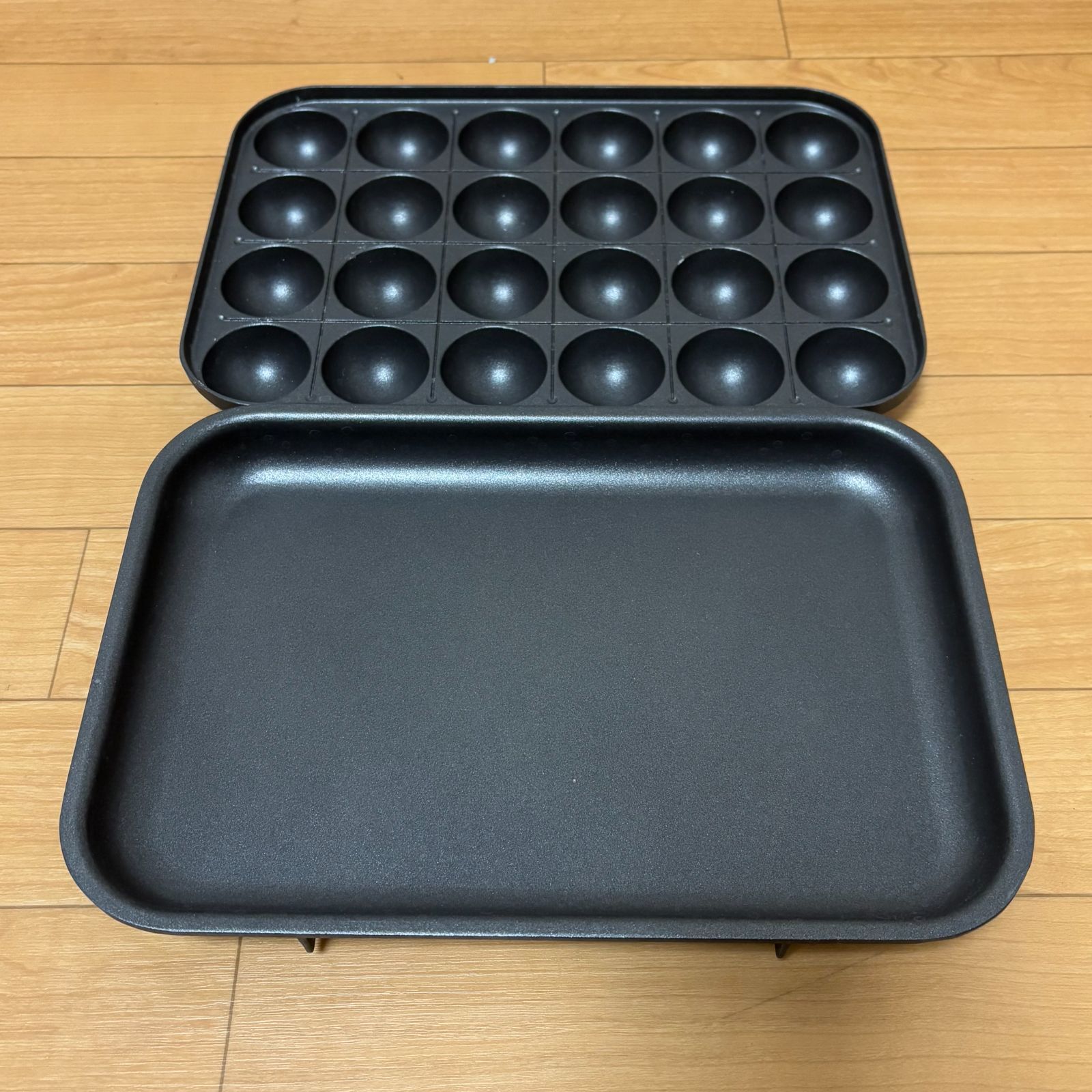 BRUNO×ムーミン コンパクトホットプレート ブルーグリーン