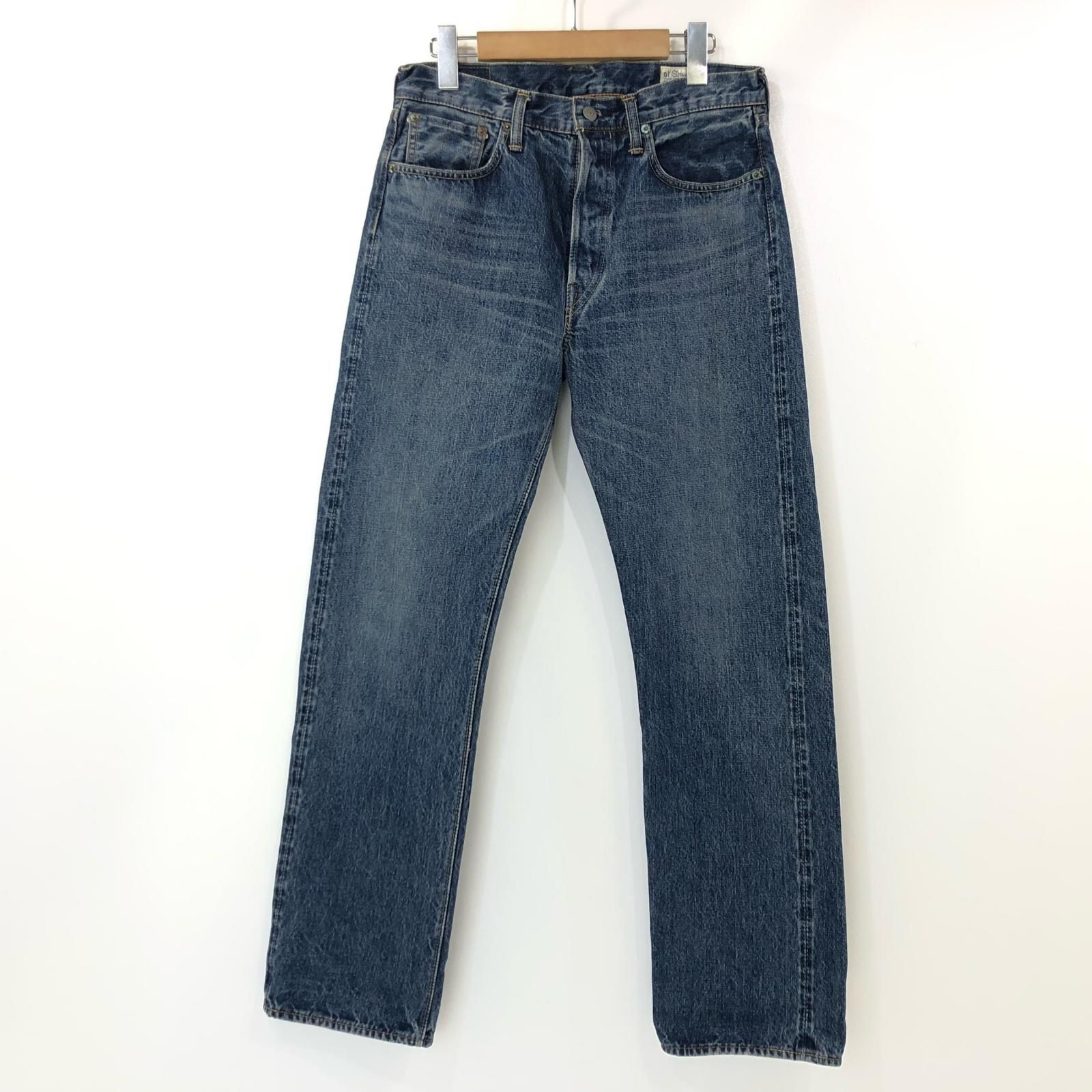 姫路東店 orSlow | オアスロウ デニムパンツ 105 STANDARD SELVEDGE DENIM 2YEAR WASH 01-1050-84 ブルー サイズ S 107