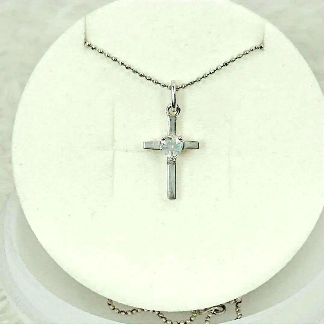 4℃ ネックレス オパール クロス K18YG 18金 - メルカリ