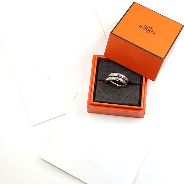 エルメス HERMES ヴェルティージュ リング Vertige ring #52 約