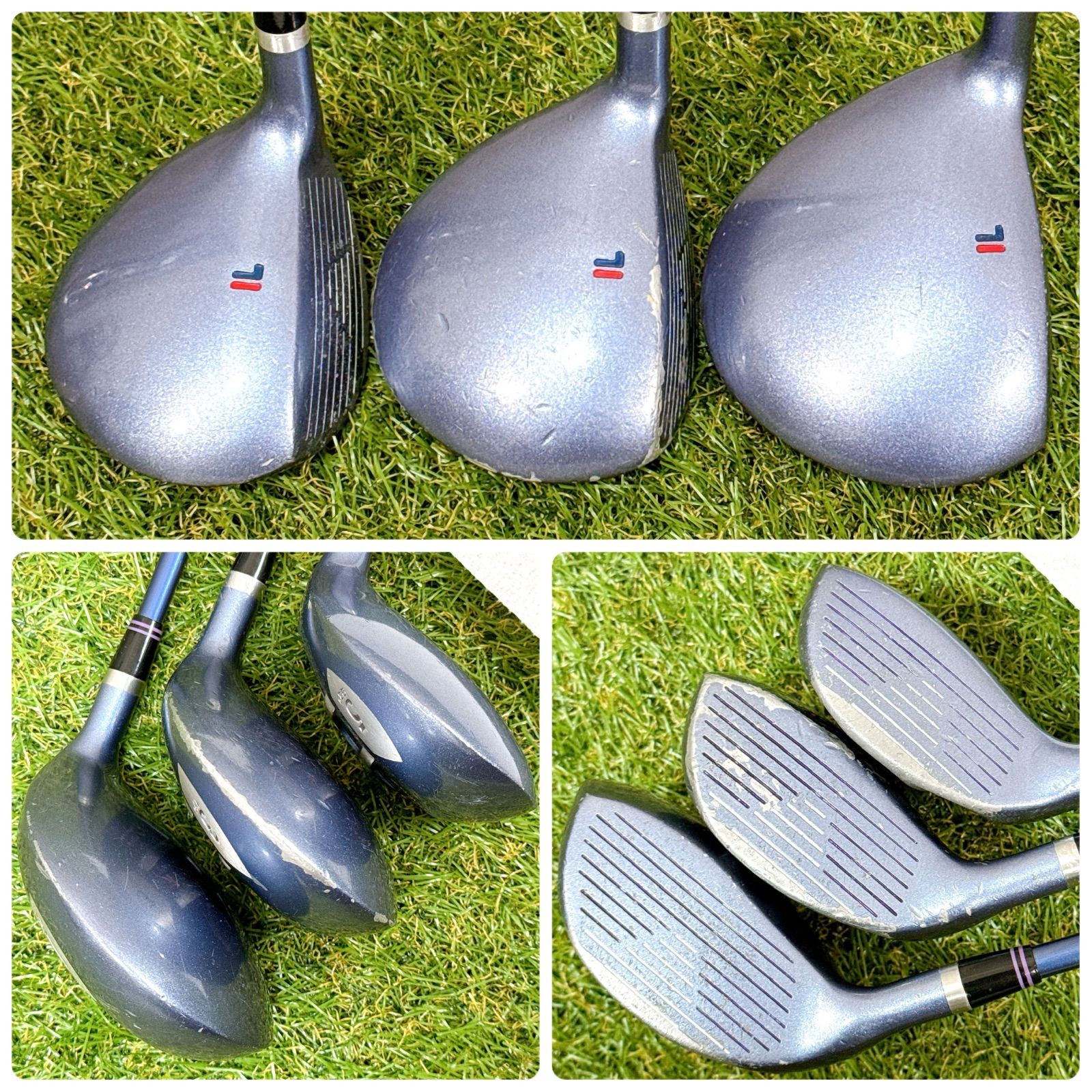 レディース ゴルフクラブセット FILA GOLF フィラゴルフ ハーフセット 9本 キャディバッグ付き フレックスL 女性 右利き K 149