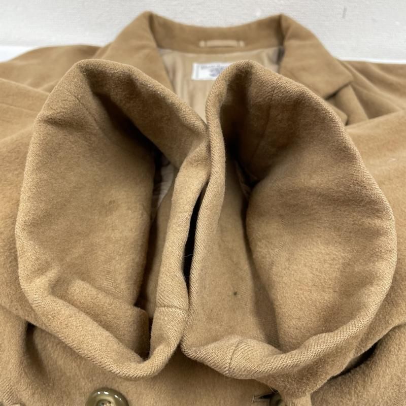 バーバリー ベージュ ダブルチェスター コート サイズ9AB2 中古・古着通販】BURBERRY (バーバリー) ダブルコート ベージュ