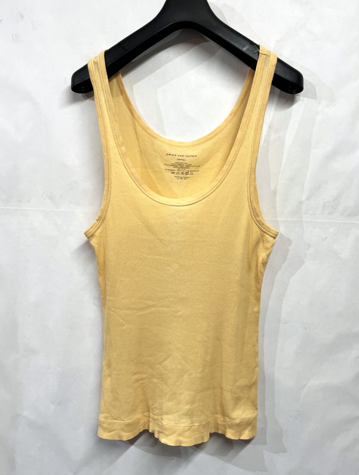  DRIES VAN NOTEN｜ドリスヴァンノッテン  リブタンクトップ タンクトップ・ノースリーブトップス