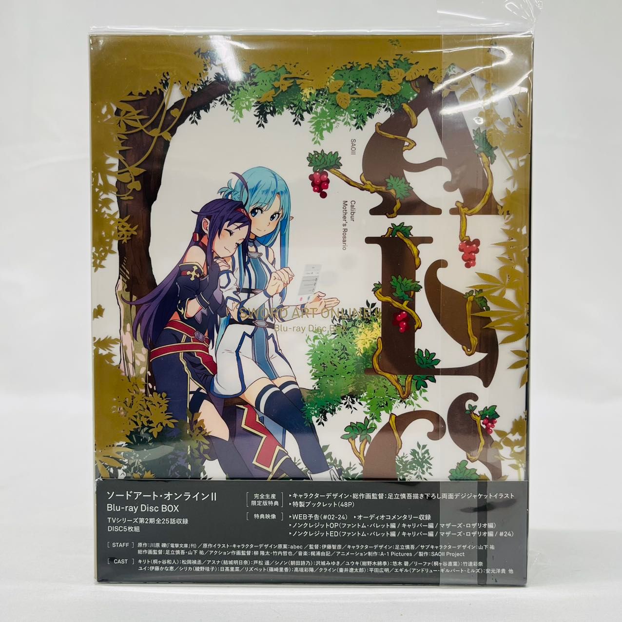 希少！大人気！ ソードアート・オンラインII 6〈完全生産限定版〉」 Blu-ray - Disc アニメ BOX(完全生産限定版) DVD