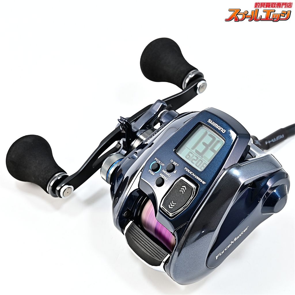  シマノ 20フォースマスター 601 DH 使用距離5 8 km 使用16 5時間 SHIMANO ForceMaster m 42497 スピナー フィッシンググローブ 電動リール リール