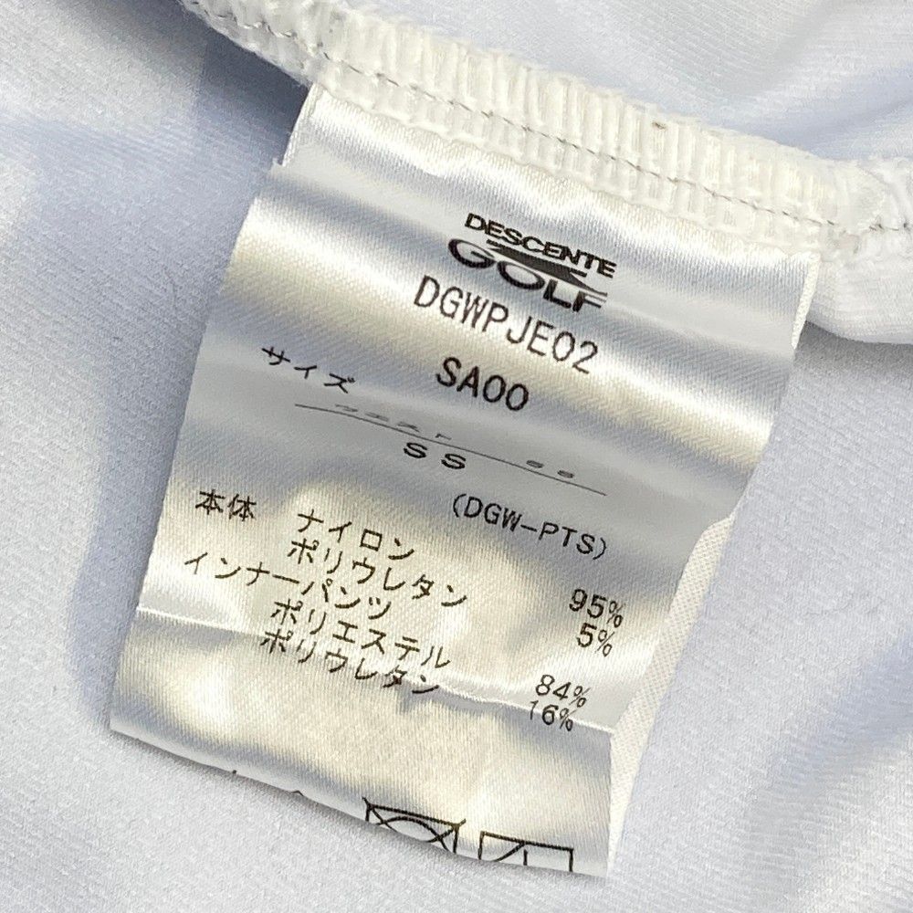 サイズ：SS DESCENTE GOLF デサントゴルフ インナー付スカート ブルー