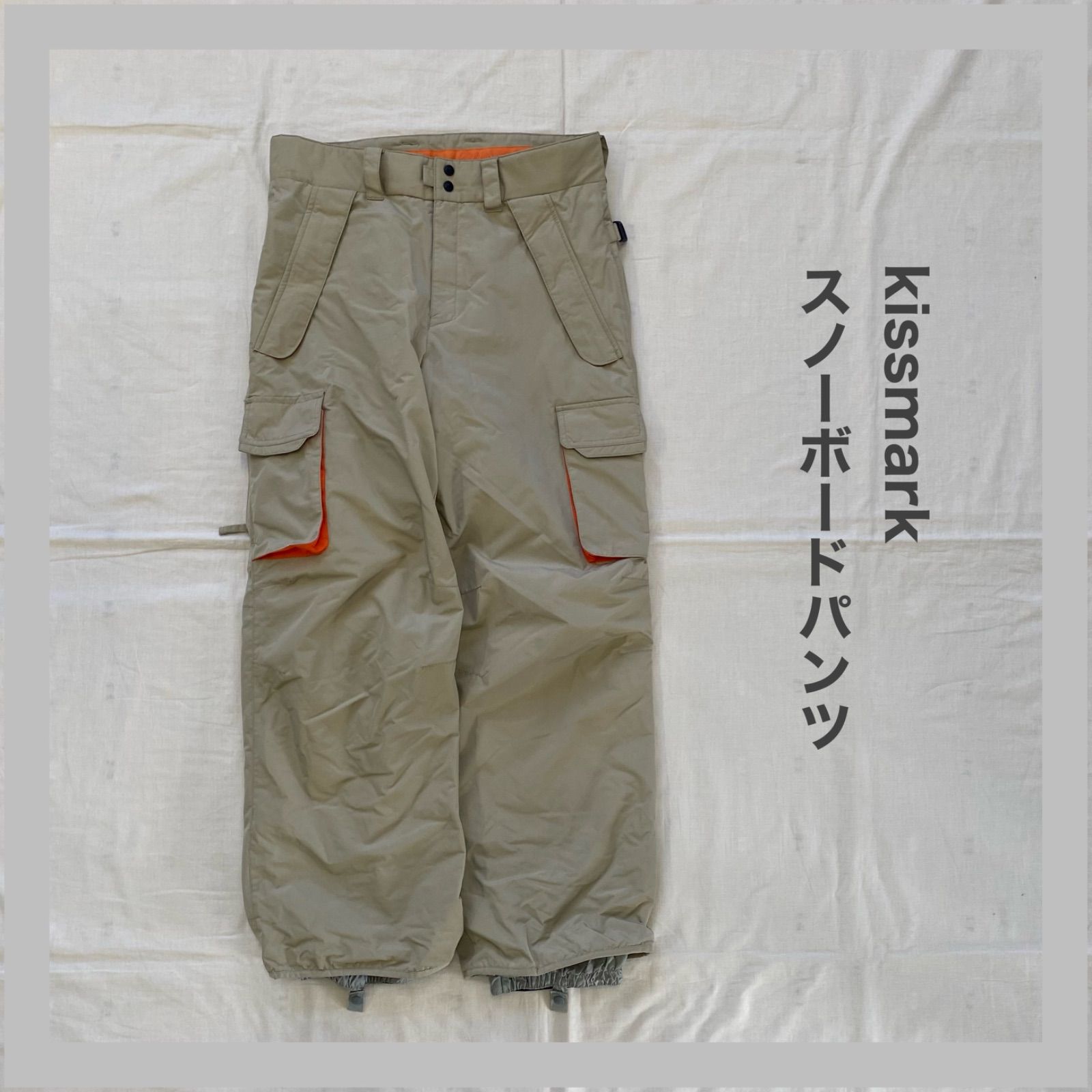 kissmark 黒 スキーウェアズボン M ウインタースポーツ