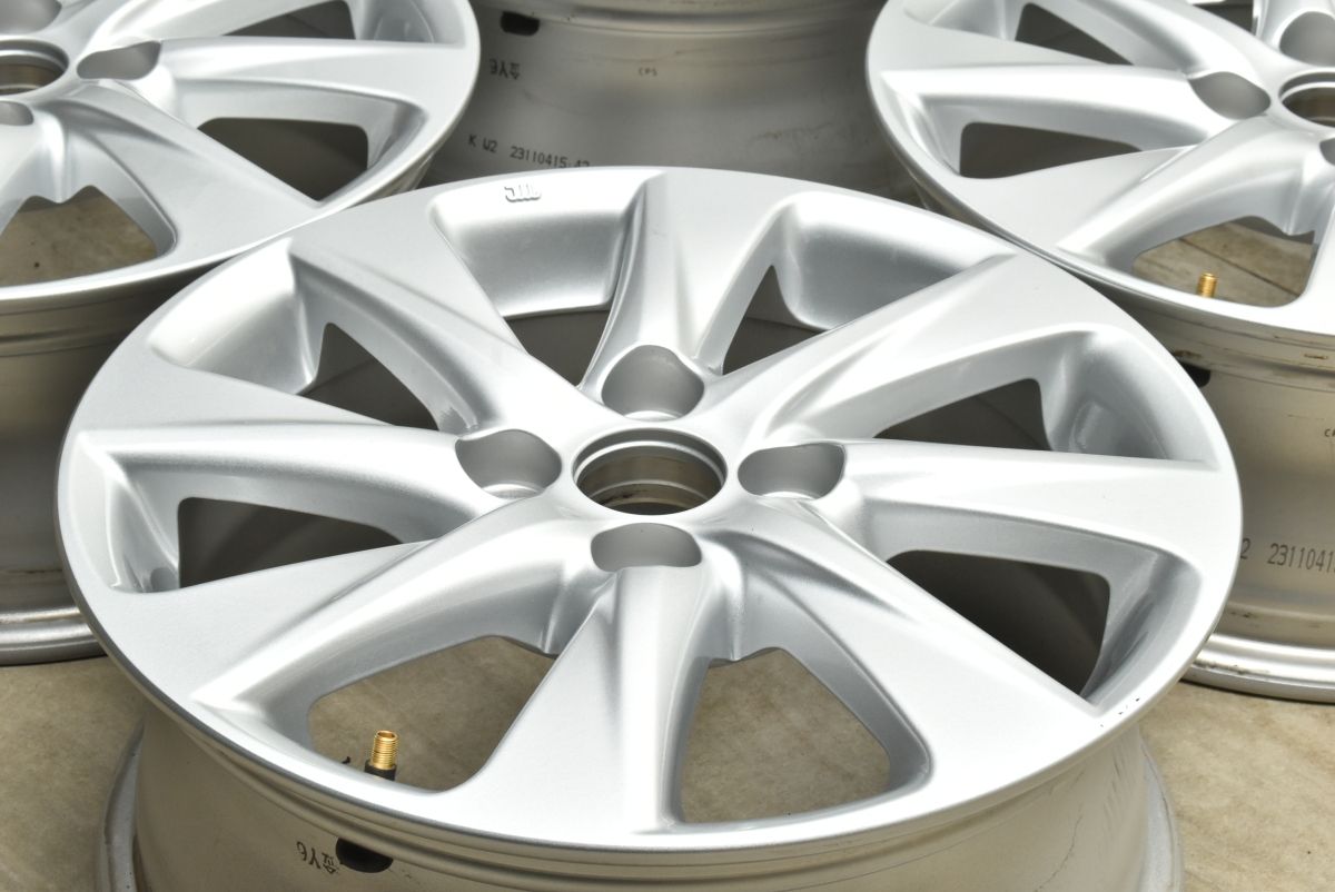 新車外し品】トヨタ アクア Z 純正 15in 6J +45 PCD100 4本セット