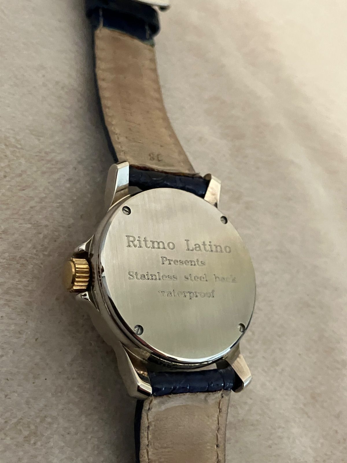 リトモラティーノ　レディース　クォーツ腕時計　デイト Ritmo Latino - 値下げ 稼働☆美品☆リトモラティーノ デイト 白