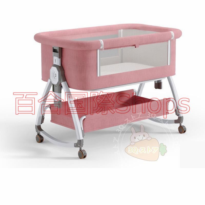 最新モデル 添い寝 ベビーベッド ミニ 持ち運び 折りたたみ SGS認証済