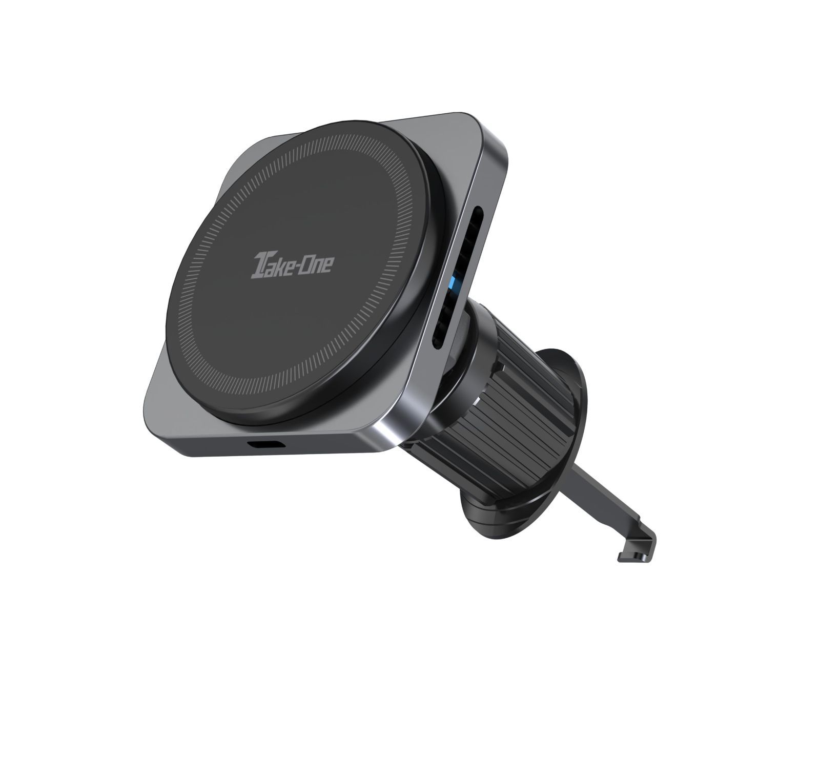 【数量限定】スマホホルダー 車用充電器 iPhone 車載充電器 マグセーフ 磁石 車用 急速充電 15W 無線充電 MagSafe 回転 マグネット 落ちにくい 車載ワイヤレス充電器 車載ホルダー 揺れに強い Take-One(テイクワン) スマホスタンド
