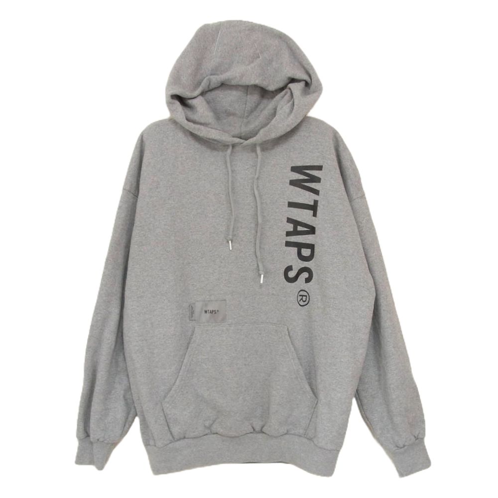 WTAPS  LLW / HOODY / COTTON グレー　Lサイズ 23AW SIGN / HOODY / COTTON パーカー