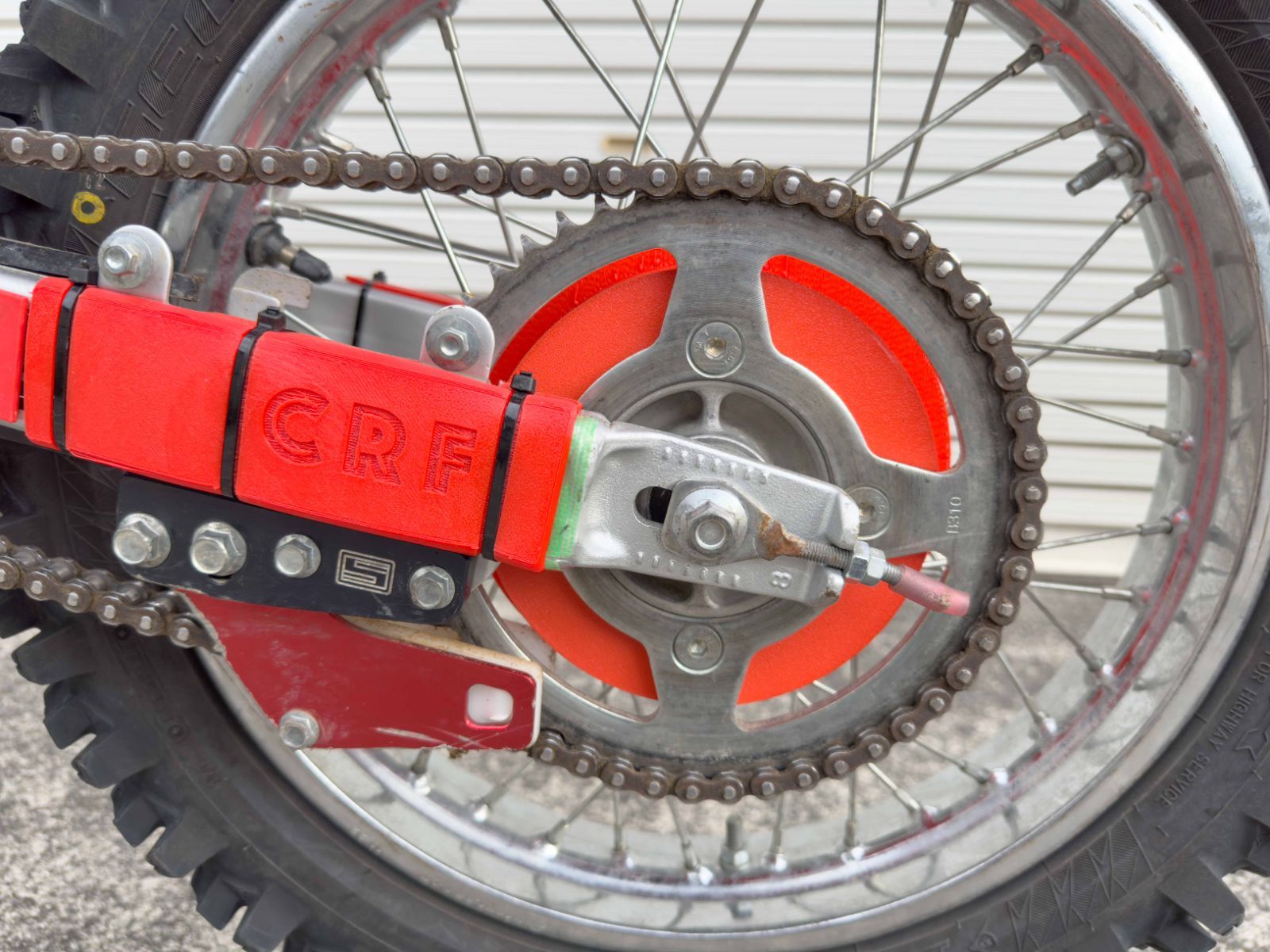 CRF125F チェーン脱落防止パーツ PLA製