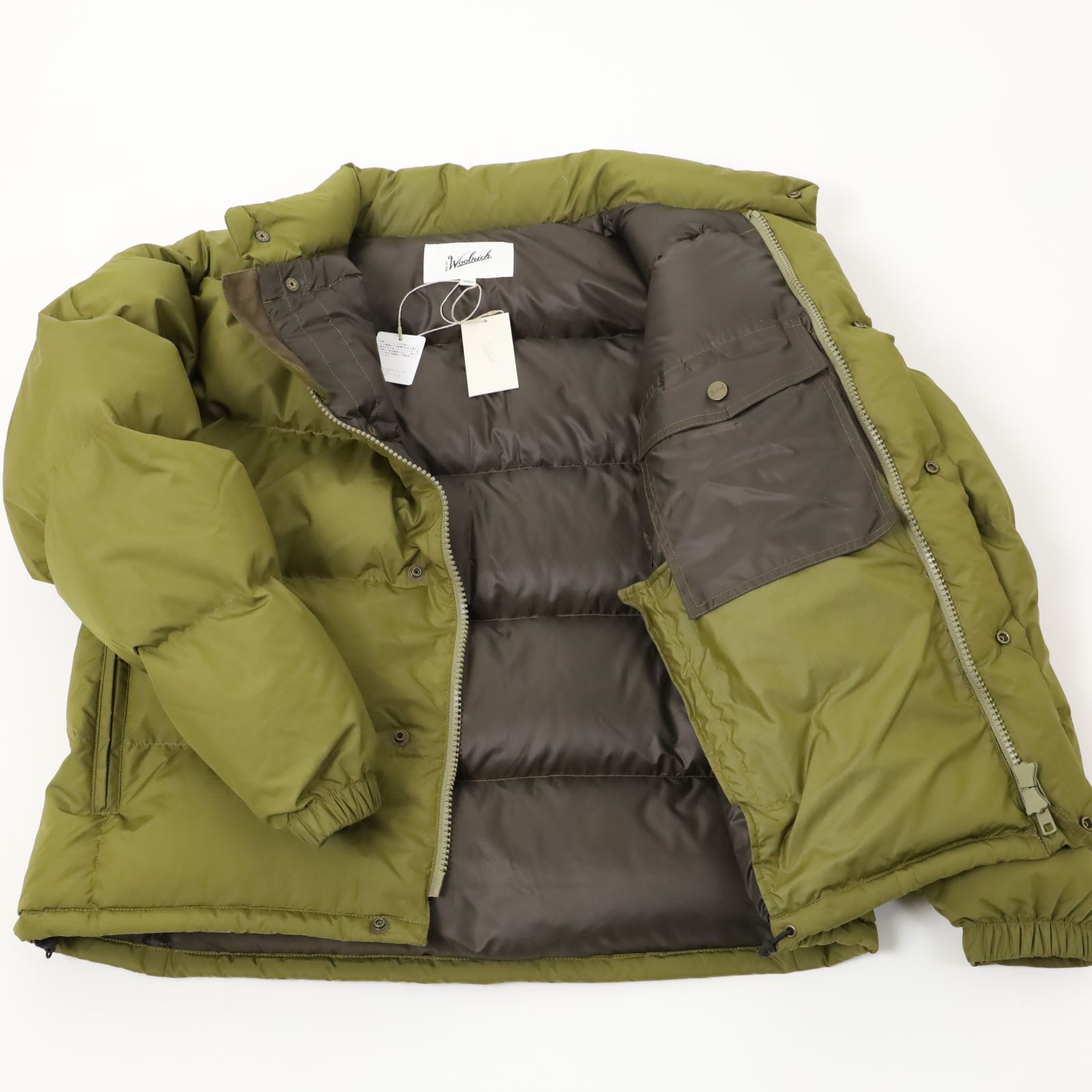 新品 WOOLRICH ウールリッチ リップストップパフ ダウンジャケット 