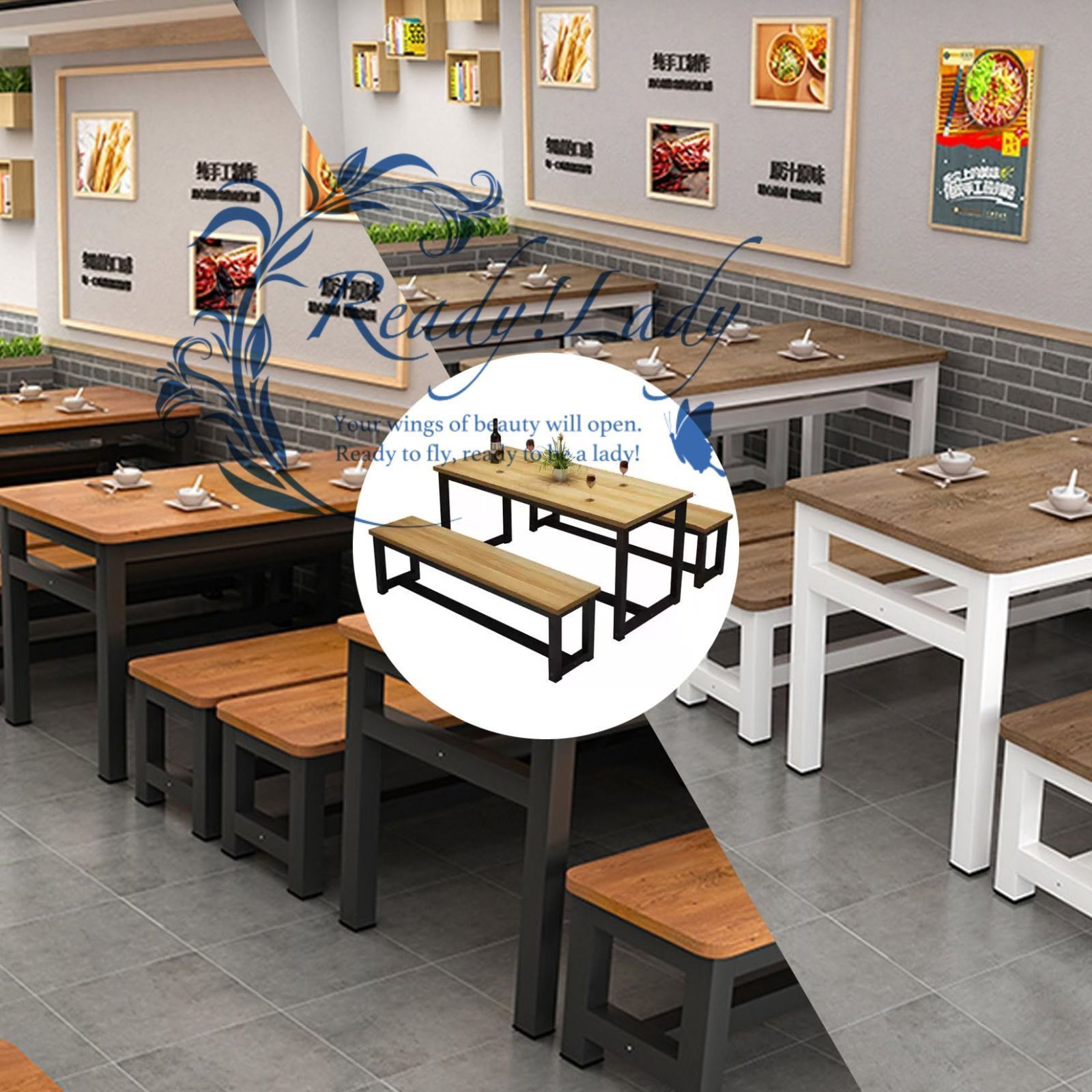 ダイニングテーブル＆チェア×2脚 LOWYA ロウヤ