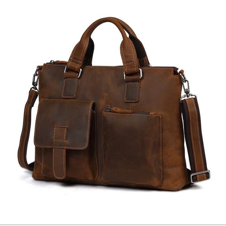 ハンドバッグ トートバッグ メンズ 本革 2way 手提げバッグ ショルダー