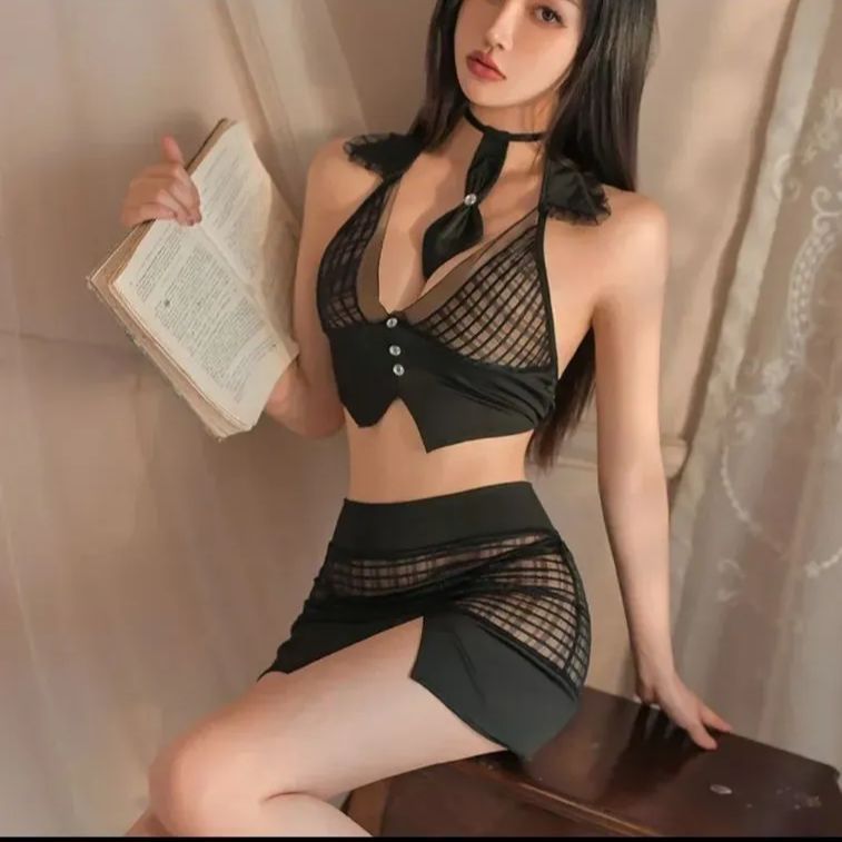 新品☆】すけすけセクシー♥️誘惑秘書 コスプレ バレンタイン