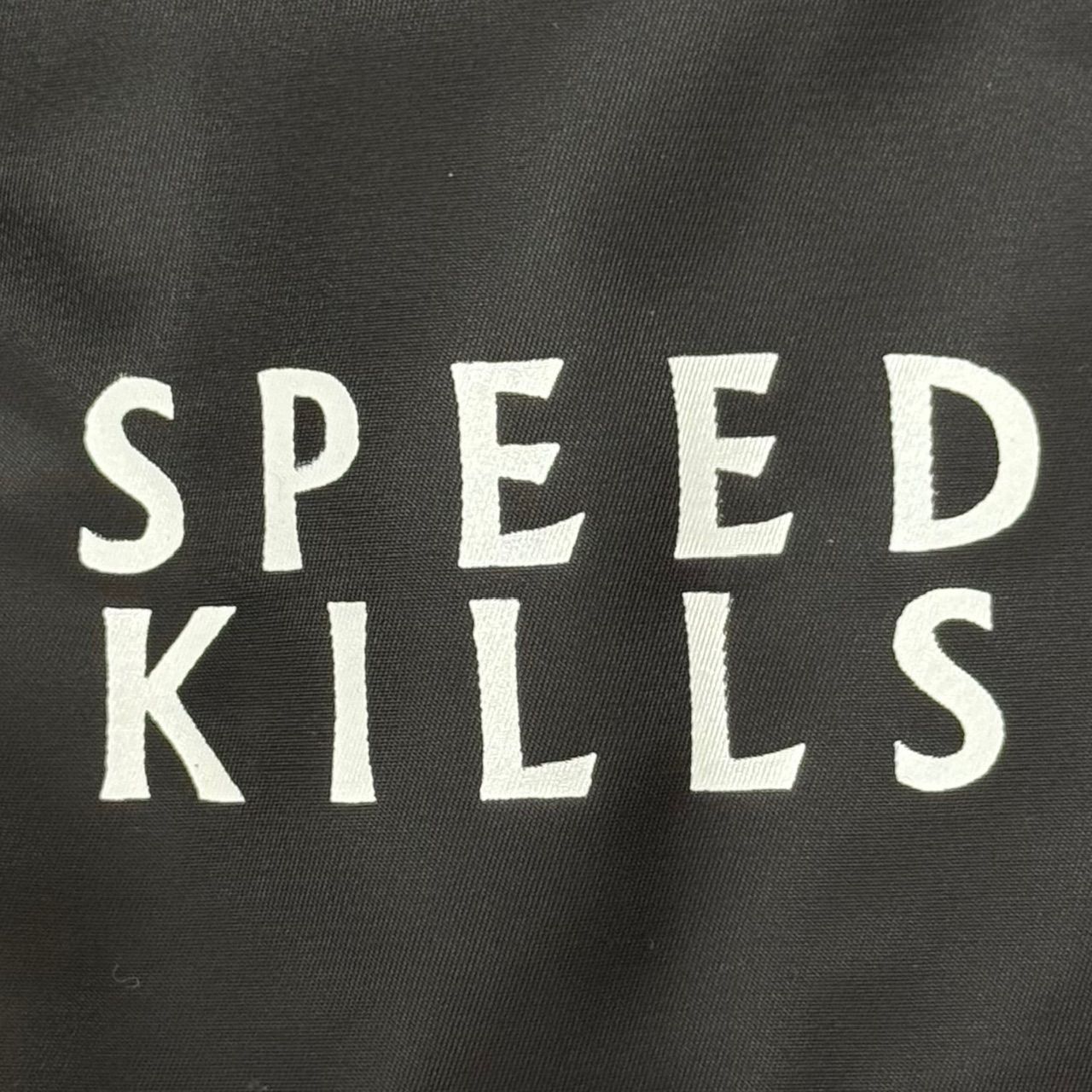 参考上代13200円 未使用品 NO BUDZ SPEED KILLS ボアコーチジャケット