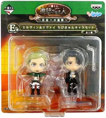 中古】トレーディングフィギュア エルヴィン＆リヴァイ 「一番