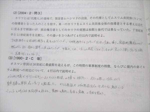 VE19-100 駿台 世界史論述 (東大) 2022 通年 04s0D - 参考書・教材専門