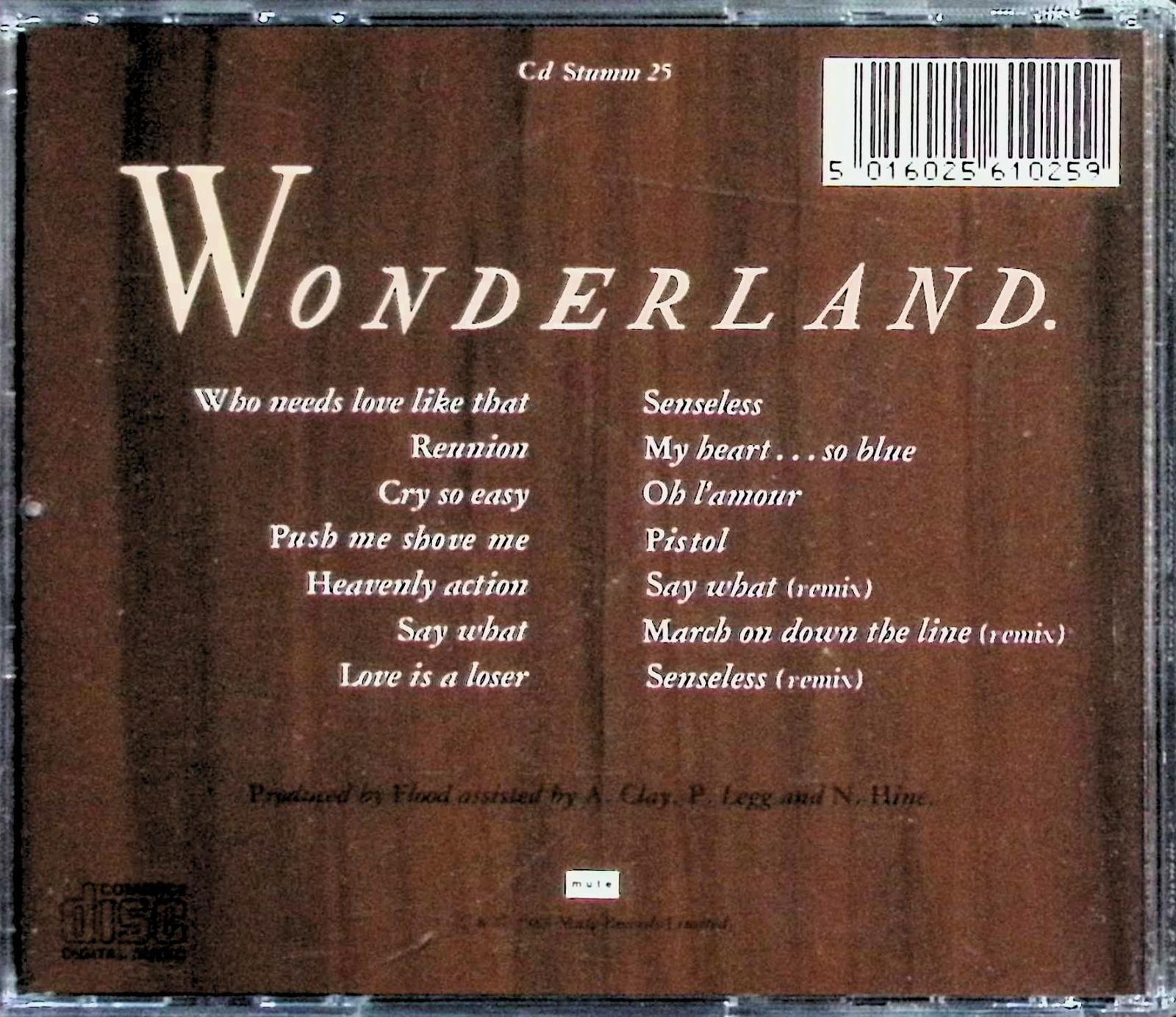 Wonderland / イレイジャー (CD) LmpwZWc.jpeg