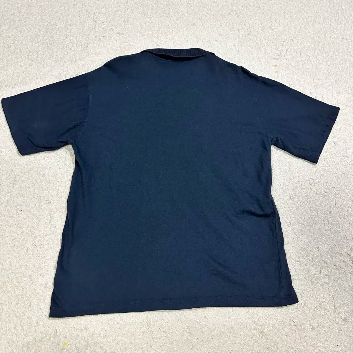 新品　Burberry ネイビー 半袖ポロシャツ M 即購入OK】Burberry London 半袖ポロシャツ サイズL ネイビー