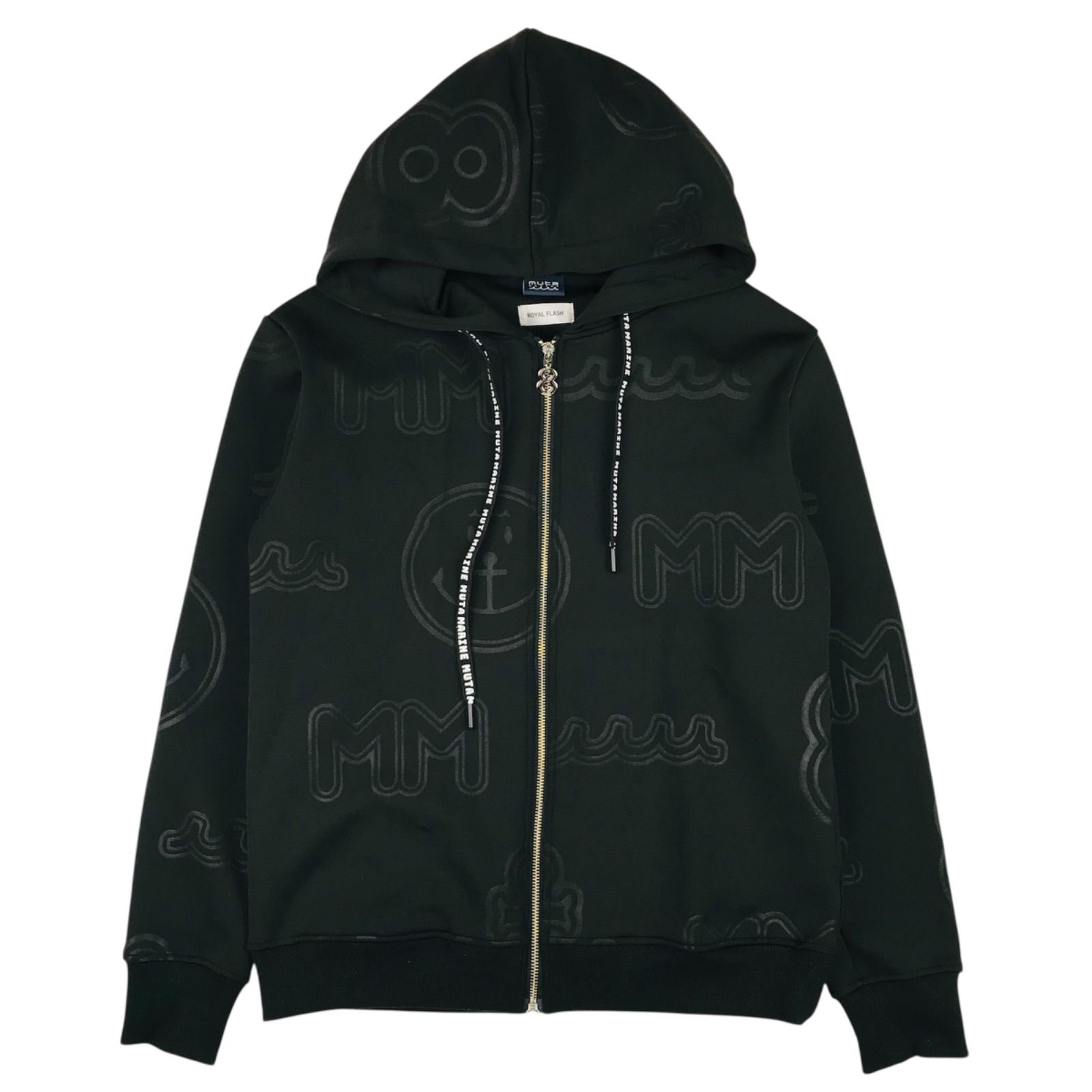 美品☆muta MARINE・ムータマリン ROYAL FLASH 別注 メンズ エンボス