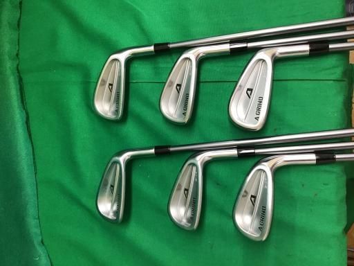 A DESIGN GOLF A GRIND G-CB 6S アイアンセット IR リシャフト フレックスその他 メンズ 男性用 右利き 右用 Cランク ゴルフクラブ