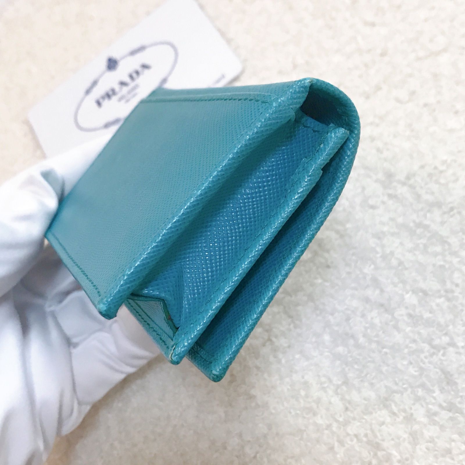 美品 ) PRADA プラダ 名刺入れ カードケース プラダ 名刺入れ PRADA カードケース レザー ハイブランド中古