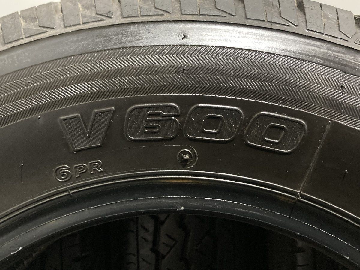BS BRIDGESTONE V600 175R14LT 6PR 14インチ 夏タイヤ 4本 22年製 バリ