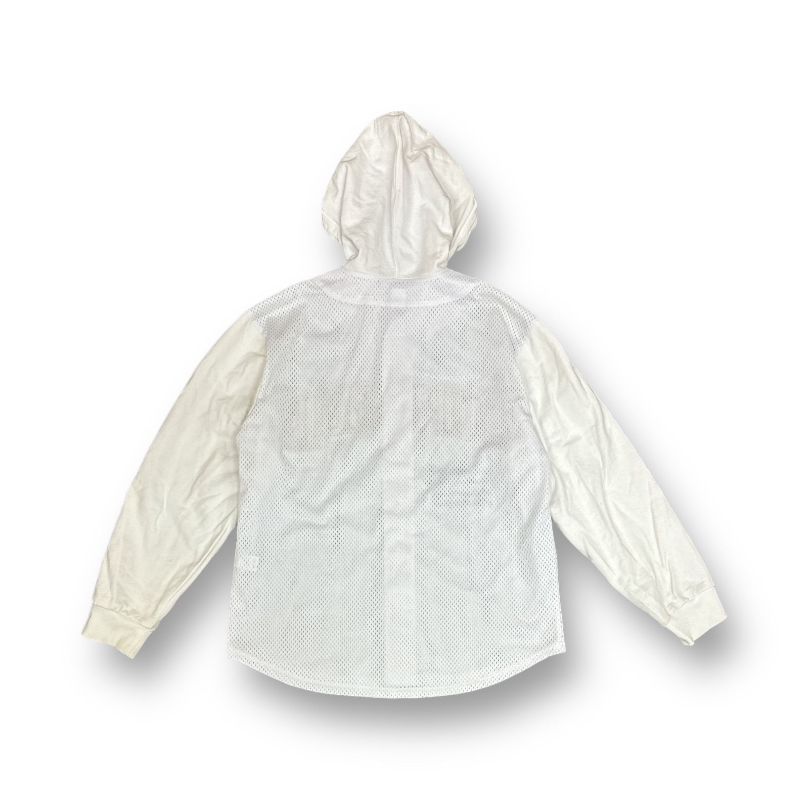 国内正規 Supreme 20SS Mesh Hooded L/S Baseball Jersey フード付き