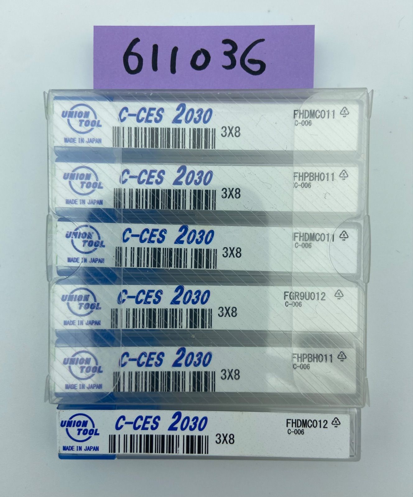 ユニオンツールUNION TOOL C-CES 2030 3x8 6本セット