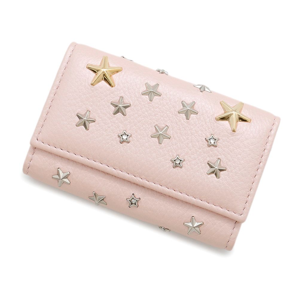 ジミーチュウ 6連 キーケース スタースタッズ レザー ラインストーン JIMMY CHOO