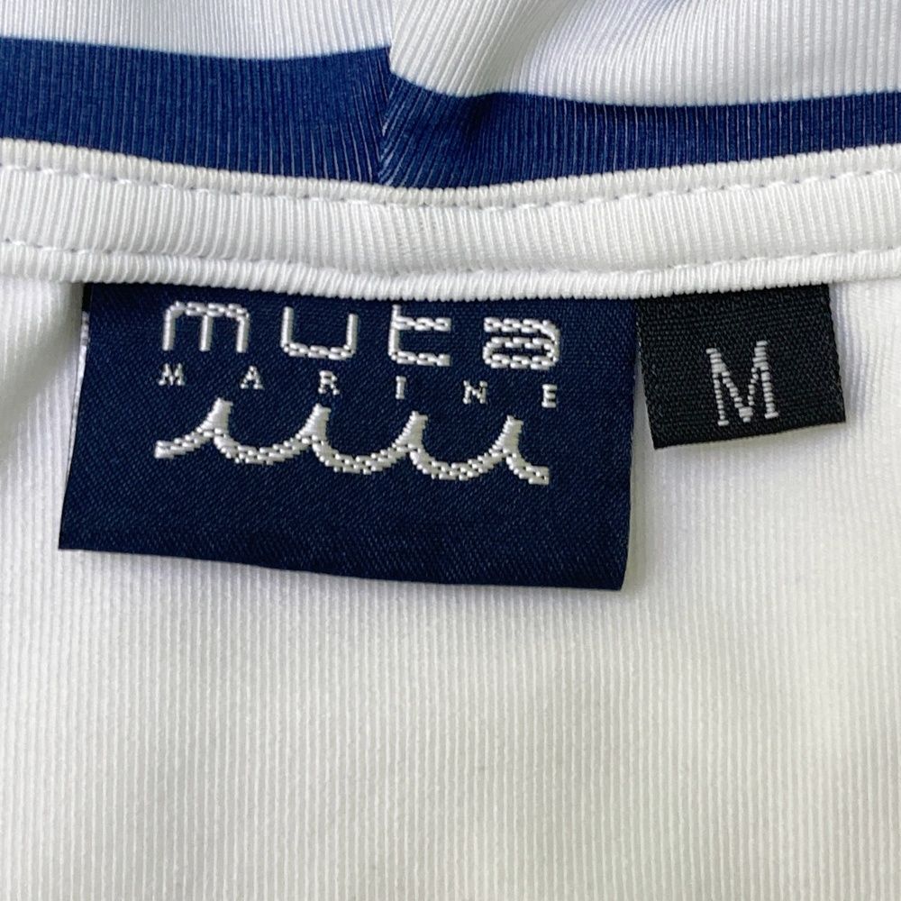 サイズ：M MUTA MARINE ムータマリン 長袖ジップパーカー ロゴプリント