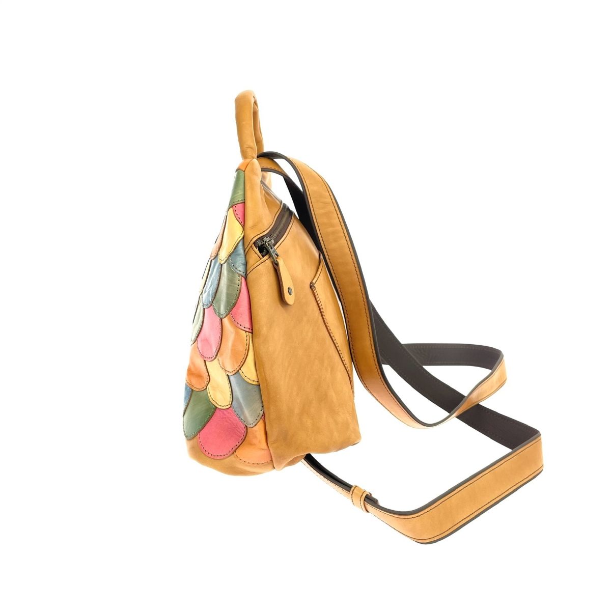 【希少✨️】IBIZA イビサ フクロウ 巾着 2wayバッグ リュック トート IBIZA イビサ 2WAYバッグ リュック ブラウン レディース