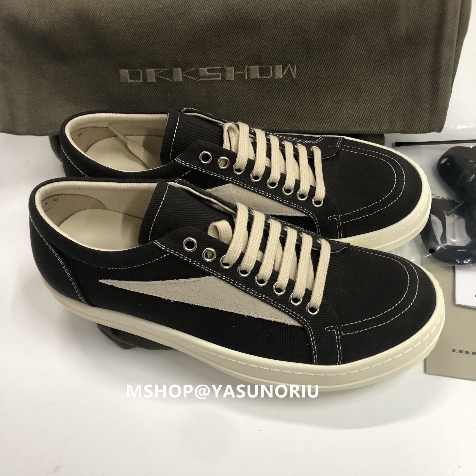 Rick Owens Drkshdw VINTAGED Sneakers Low 'Dark Dust