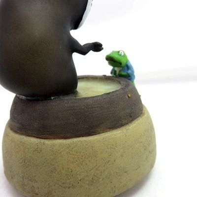 千と千尋の神隠し オルゴール ベネリック製 カオナシ＆青蛙 レア品