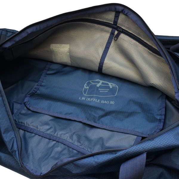 モンベル☆大型ボストンバック、80L.2WAY.ポケット3.青 モンベル☆大型ボストンバック、80L.2WAY.ポケット3.青