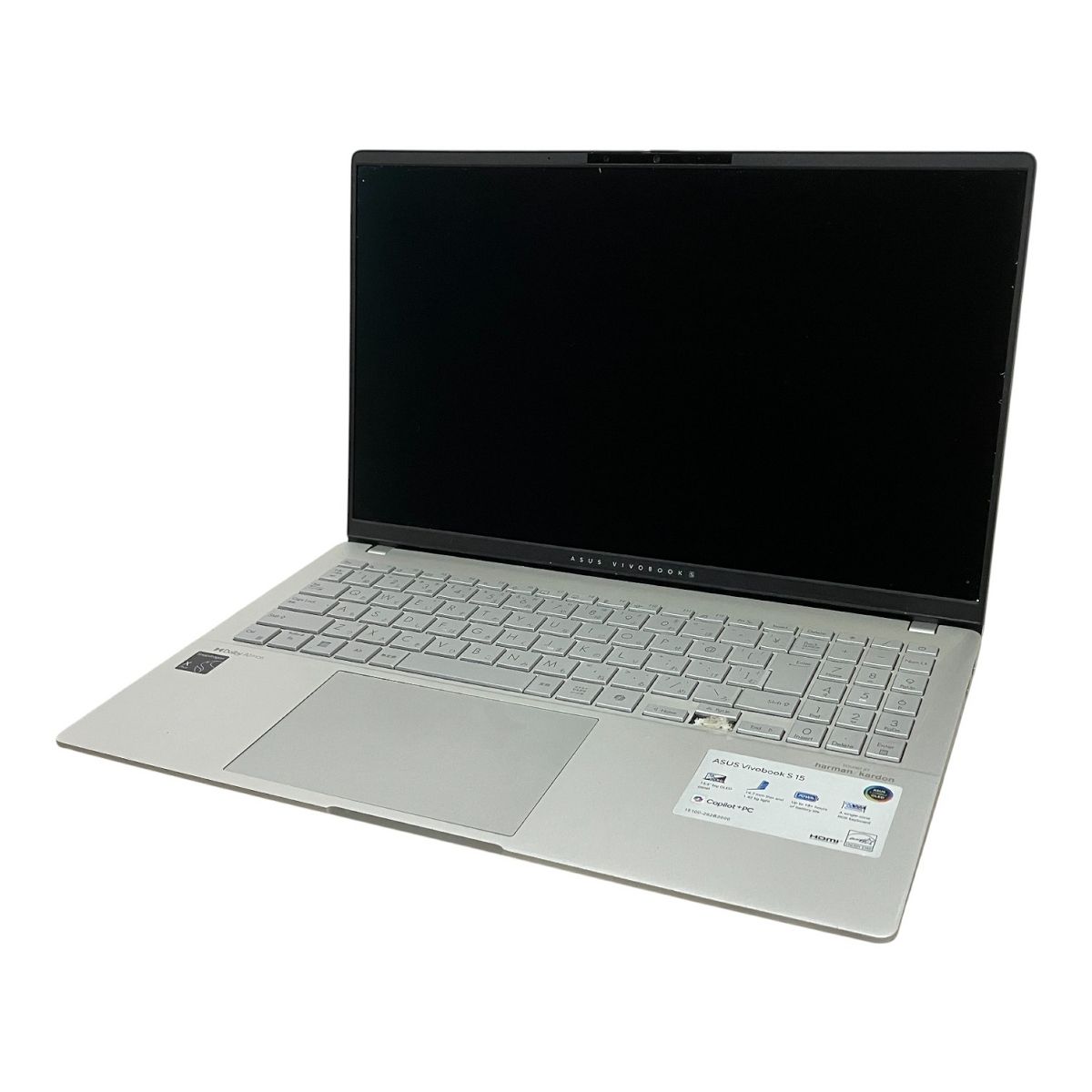 ASUS Vivobook S 15 S5507QA 15.6インチ ノート パソコン Snapdragon R X Plus - X1P42100 16GB SSD 512GB win11 ジャンク M10488162