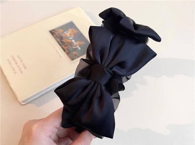  在庫 ヘッドドレス ヘアアクセ ガーリー ゴスロリ 髪飾り ゴシック ロリータ 韓国 メイド かわいい 姫 量産型 地雷系 黒 おしゃれ レース リボン ヘア ヘアバンド ブラック レディース カチューシャ HARGIO その他 文房具 事務用品