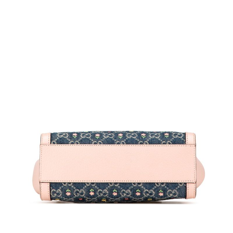 グッチ オフィディア フラワー刺繍 ハンドバッグ ショルダーバッグ 